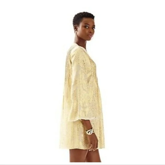 lilly pulitzer colby silk tunic dress Lilly Pulitzer Womens Colby Silk Tunic Dress (Sand Bar Pineapple Clip Chiffon) (Size XS)